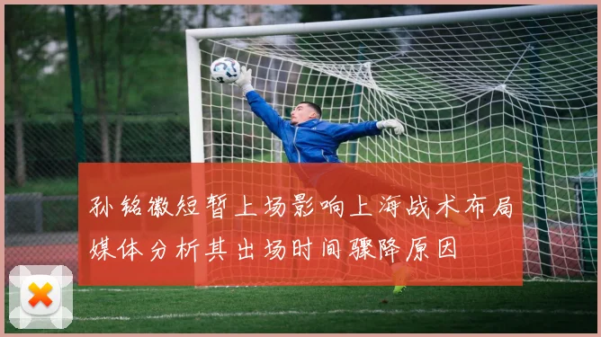 孙铭徽短暂上场影响上海战术布局媒体分析其出场时间骤降原因